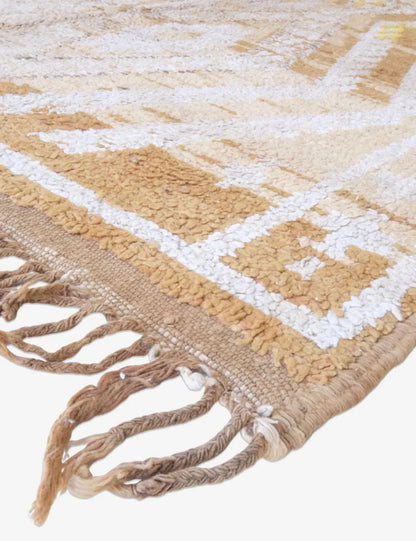 Terracotta Moroccan Wool Rug 10.6 x 6.2 ft / 324 x 190 cm - Surcoma