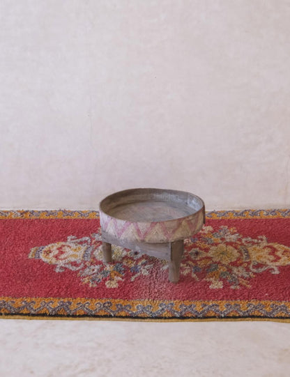 Red Moroccan Floral Rug 6.1 x 3.3 ft / 185 x 103 cm - Surcoma