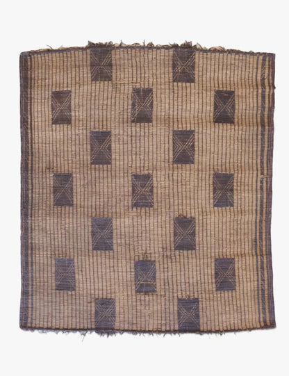 Small Tuareg Mat Rug 3.11 x 3.6 ft / 120 x 107 cm - Surcoma