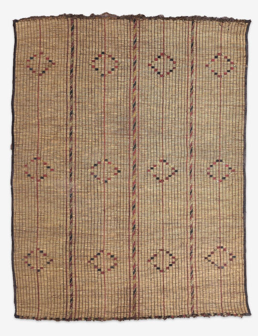 Vintage Tuareg Mat 7.3 x 5.3 ft / 222 x 163 cm
