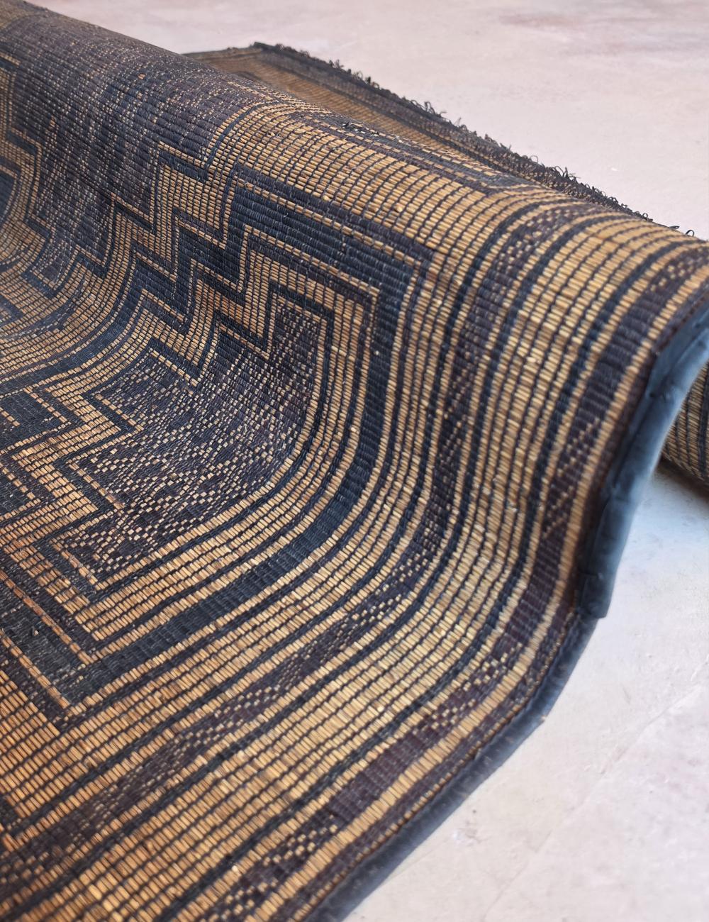 Collector Vintage Tuareg Mat 3.4 × 3.7 ft / 105 x 112 cm