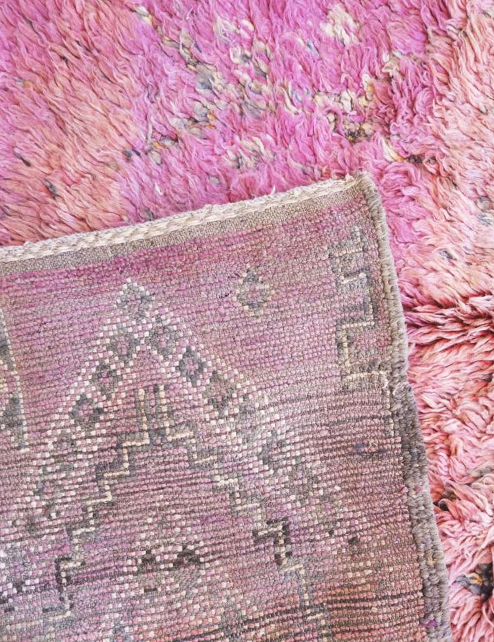 Moroccan Shaggy Wool Rug 9.7 x 6 ft / 295 x 185 cm