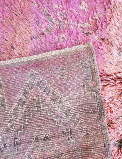 Moroccan Shaggy Wool Rug 9.7 x 6 ft / 295 x 185 cm