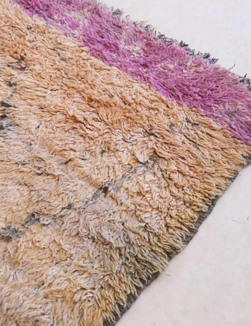 Moroccan Shaggy Wool Rug 9.7 x 6 ft / 295 x 185 cm