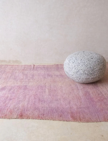 Moroccan Handwoven Lavender Purple Rug 10.4 x 5.5 ft / 318 x 169 cm - Surcoma