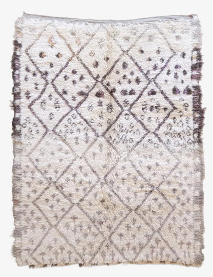 Moroccan Handwoven Marmoucha Rug 8.6 x 6.2 ft / 262 x 190 cm - Surcoma