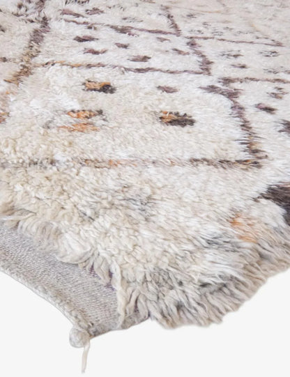 Moroccan Handwoven Marmoucha Rug 8.6 x 6.2 ft / 262 x 190 cm - Surcoma