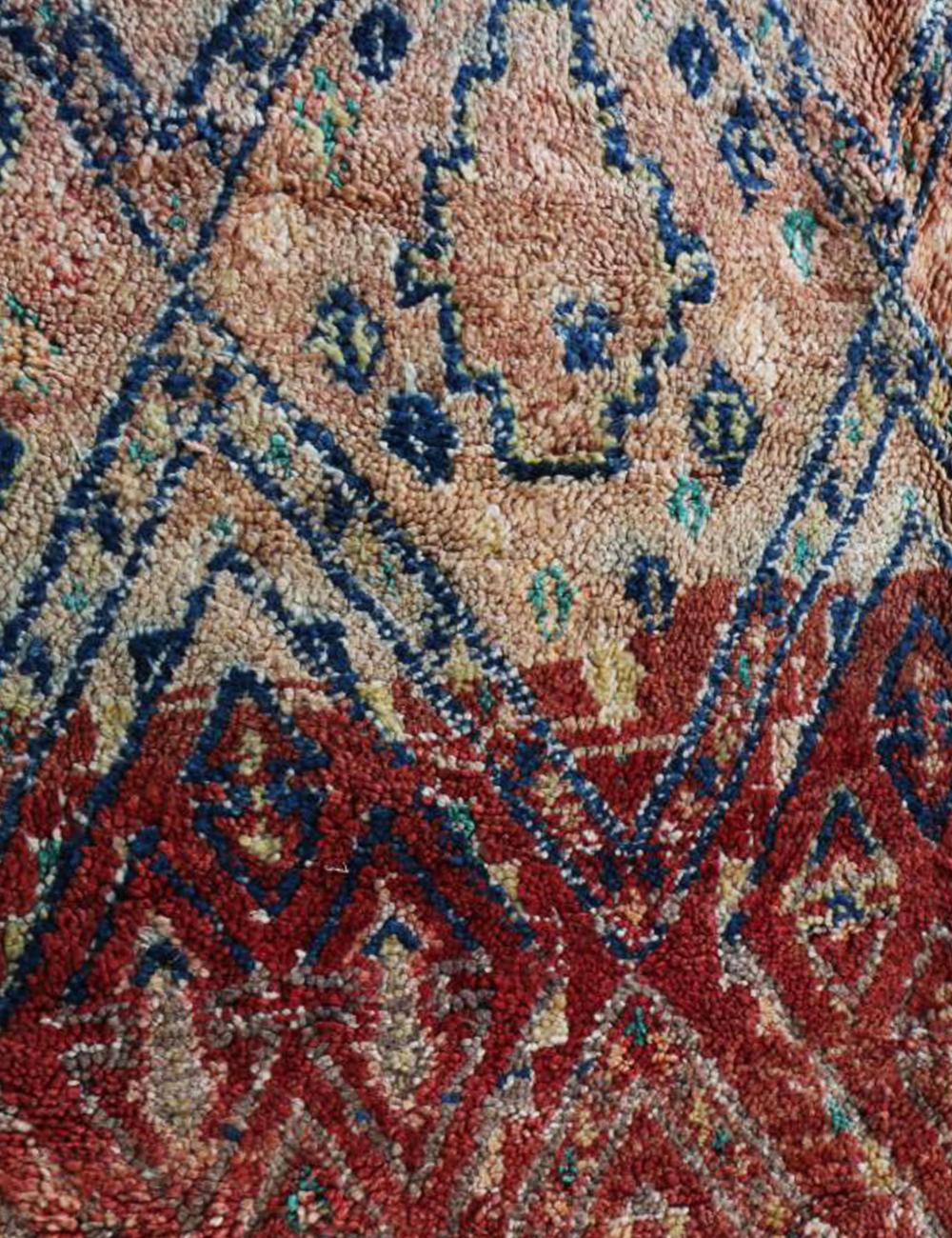 One of a kind Moroccan Rug 11.4 x 6.82 ft / 346 x 208 cm