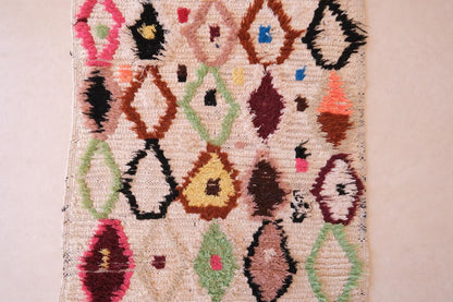 Vintage Azilal Runner Rug 10.1 x 3.2 ft / 308 x 99 cm - Surcoma
