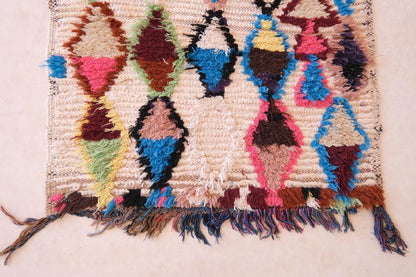 Vintage Azilal Runner Rug 10.1 x 3.2 ft / 308 x 99 cm - Surcoma
