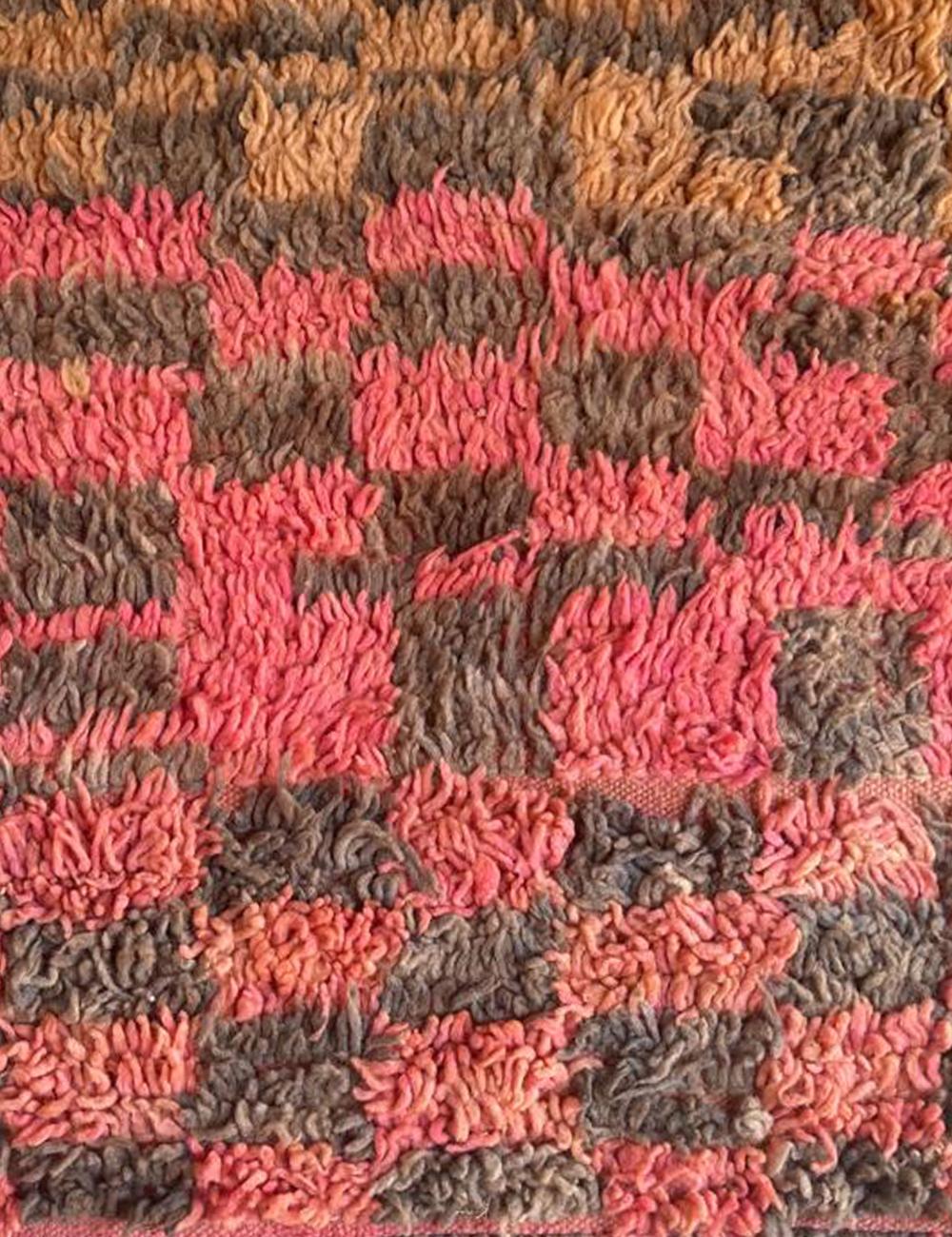 Checker Pattern Pouf