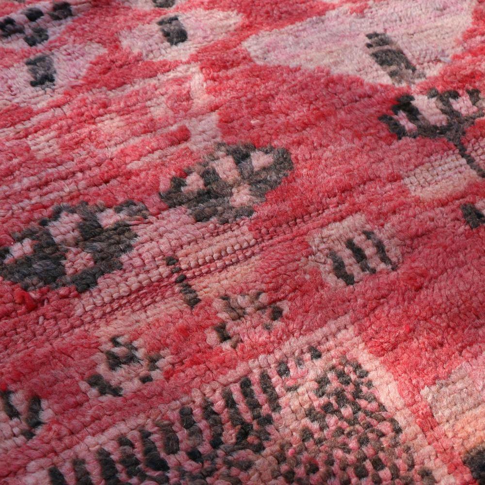 Moroccan Rehamna Wool Rug 8.5 x 5.8 ft / 260 x 178 cm - Surcoma