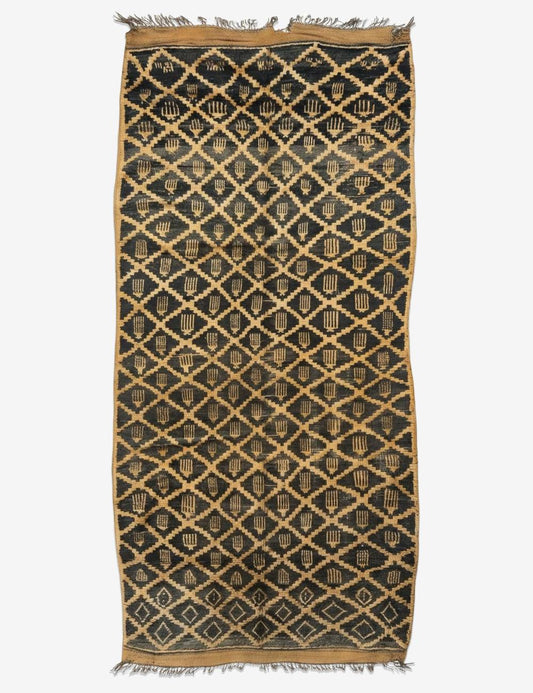Handmade Atlas Mountain Rug 12.7 x 5.9 ft / 387 x 180 cm