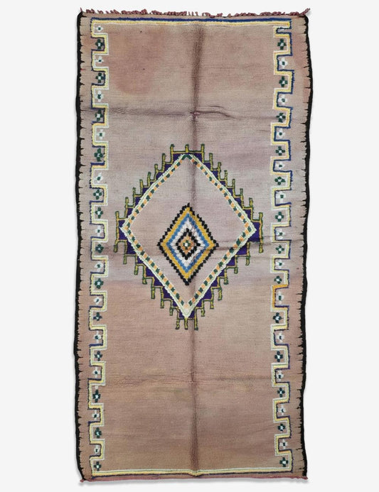Tribal Berber Wool Rug 12.3 x 5.3 ft / 376 x 163 cm
