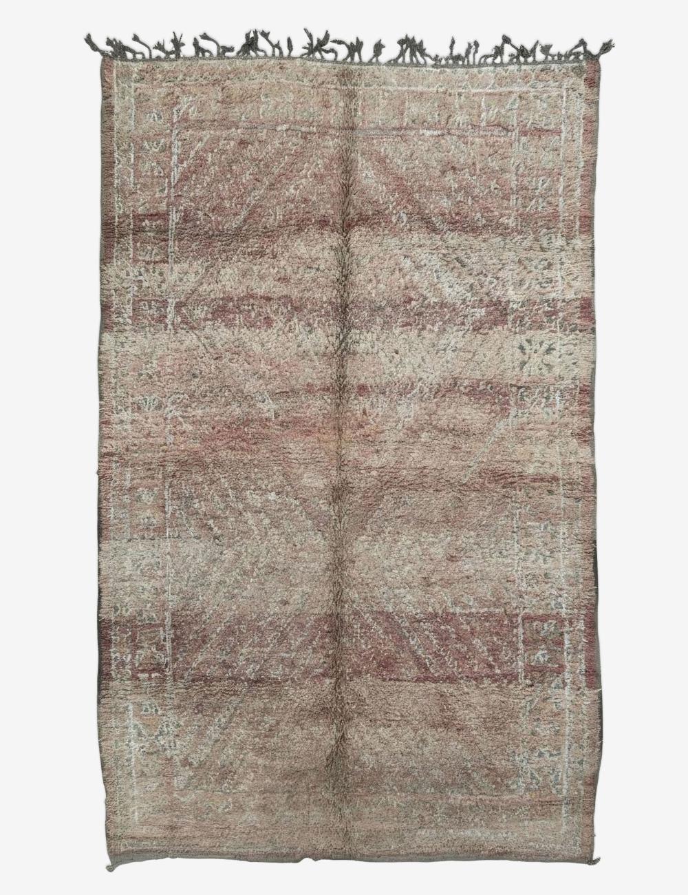 Vintage Berber Rug 9.8 x 6.6 ft / 298 x 203 cm
