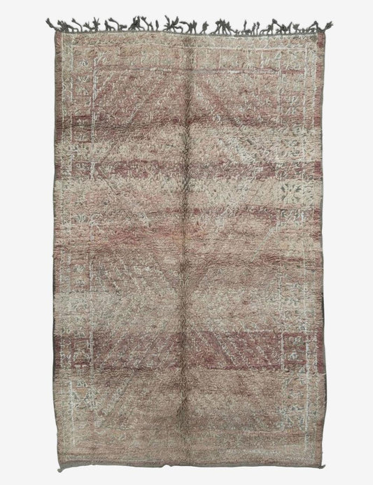 Vintage Berber Rug 9.8 x 6.6 ft / 298 x 203 cm