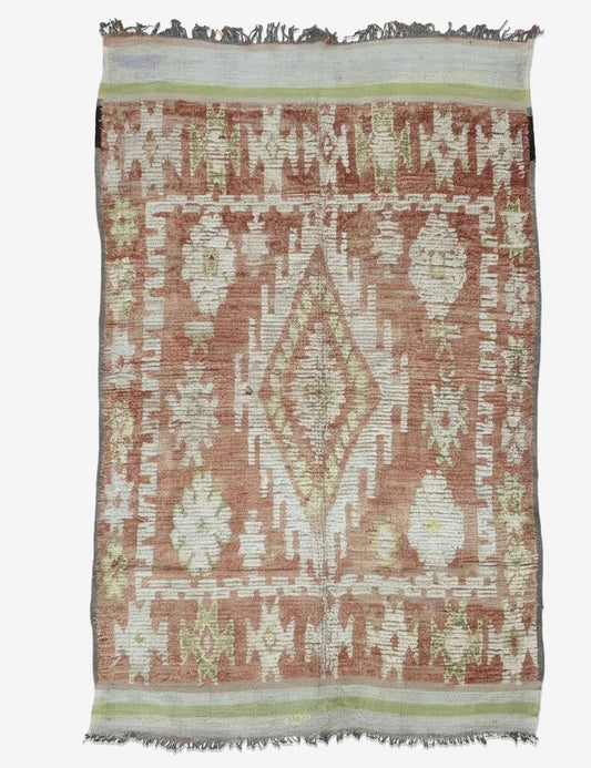 Natural Fiber Boujad Moroccan Rug 315 x 191 cm
