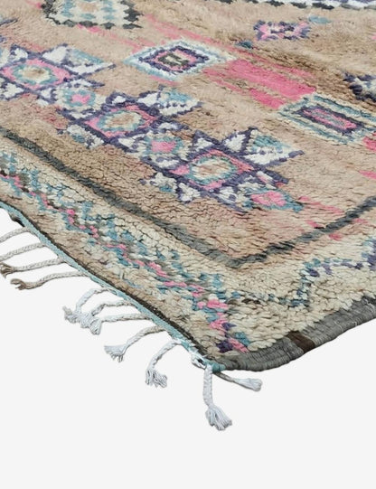 Vintage Boujad Rug 10.5 x 6 ft / 320 x 184 cm