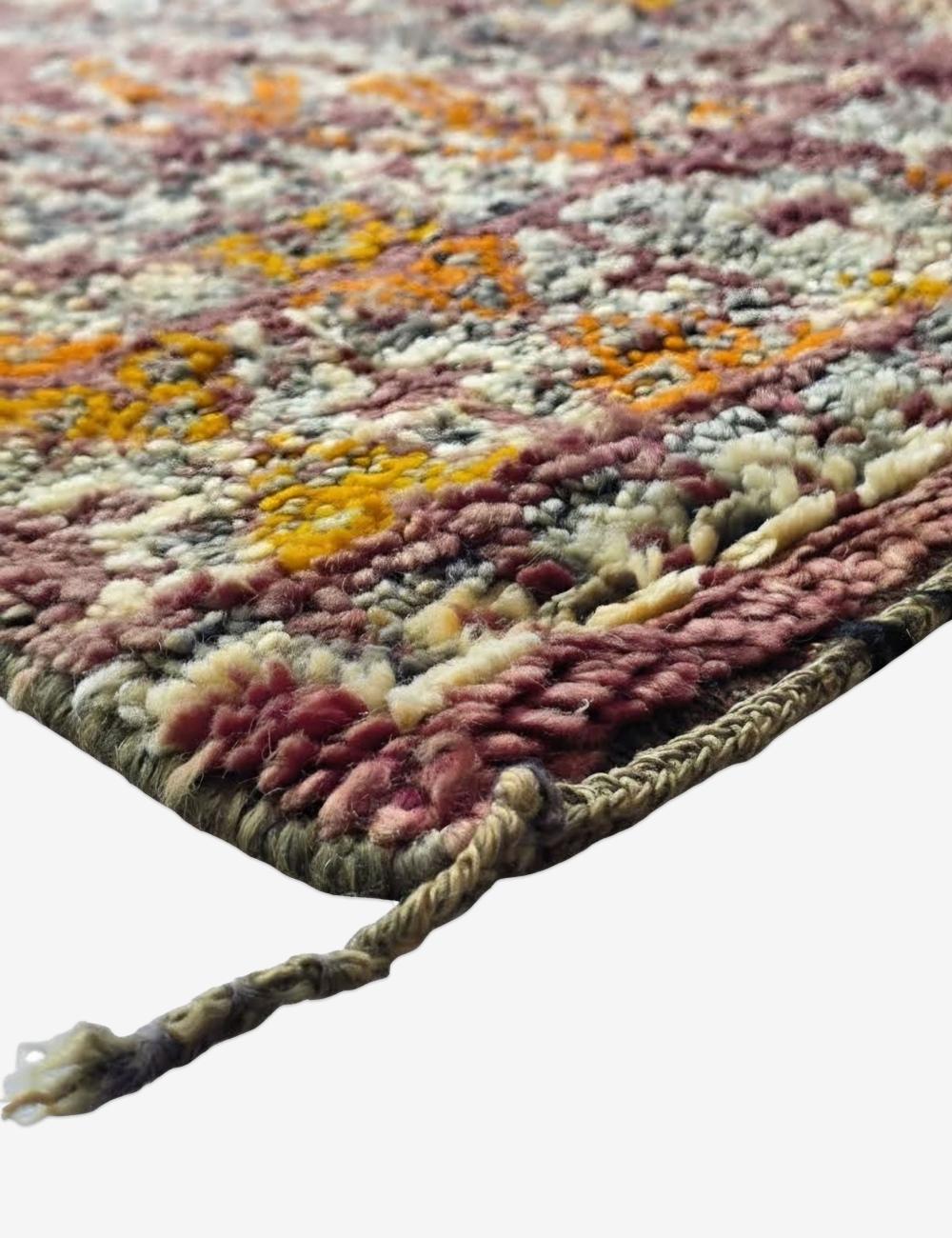 Vintage Purple Moroccan Rug 10.6 x 6.5 ft / 323 x 200 cm