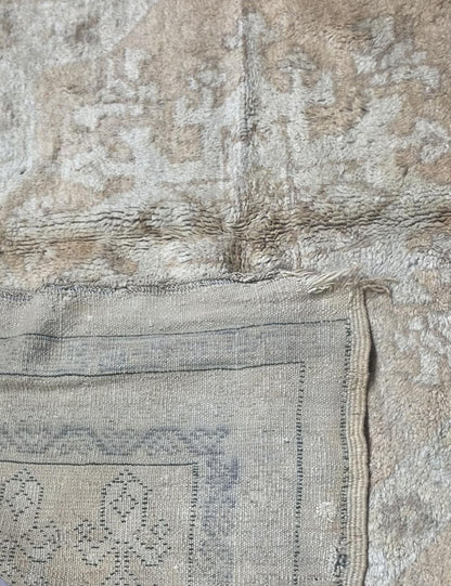 Ivory Berber Carpet 11.8 x 6.2 ft / 360 x 189 cm