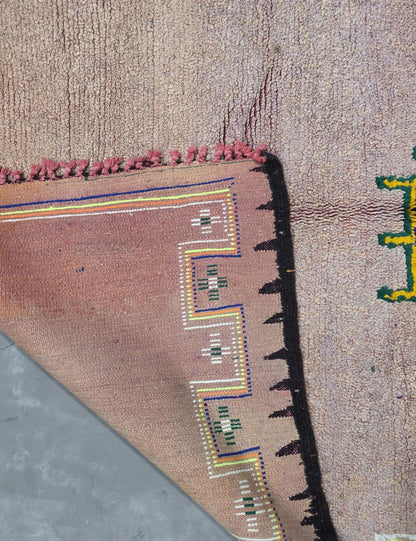 Tribal Berber Wool Rug 12.3 x 5.3 ft / 376 x 163 cm