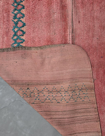 Faded Pink Rug 11 x 5.5 ft / 336 x 170 cm