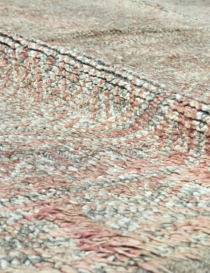 Handmade Faded Berber Wool Rug 10 x 6.4 ft / 305 x 195 cm