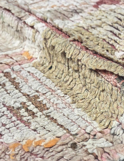 Abstract Berber Carpet 8.1 x 5.3 ft / 247 x 164 cm