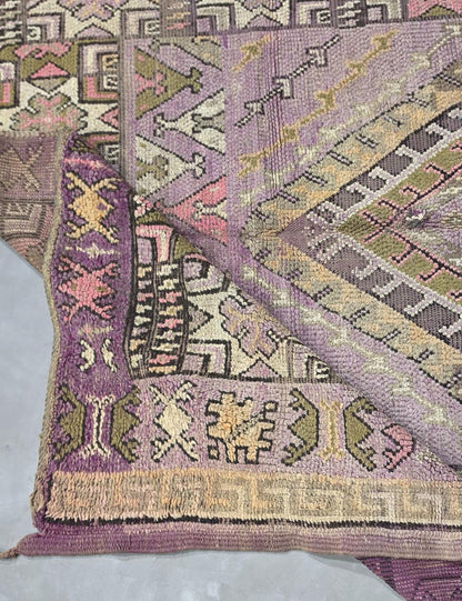 Vintage Moroccan Area Rug 9.8 x 5.8 ft / 300 x 177 cm