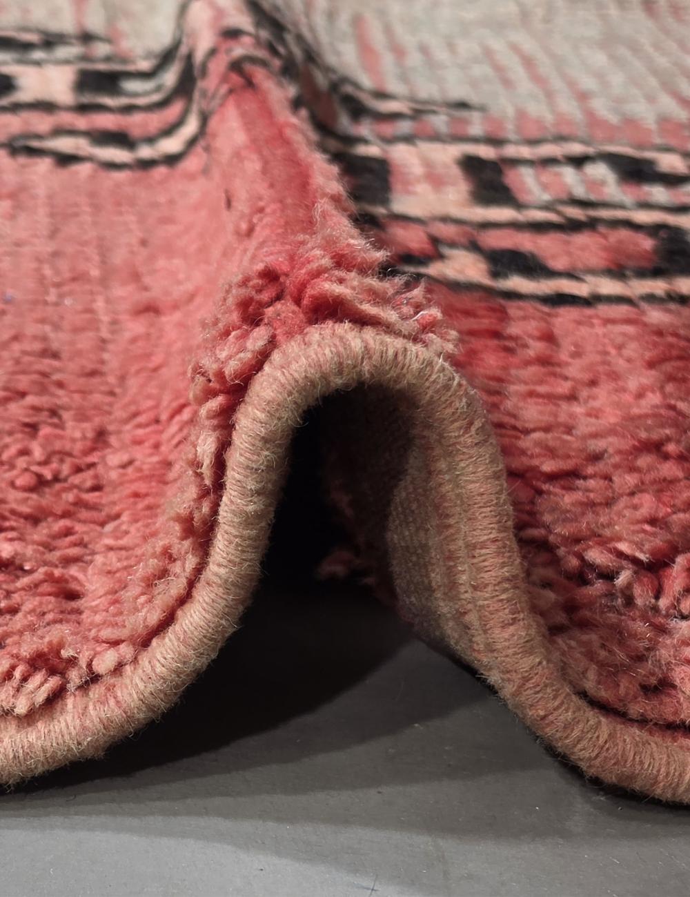 Faded Pink Rug 11 x 5.5 ft / 336 x 170 cm