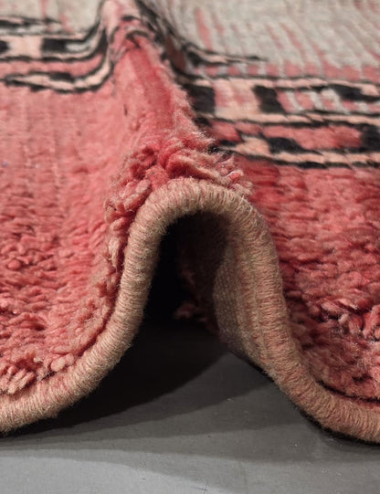 Faded Pink Rug 11 x 5.5 ft / 336 x 170 cm