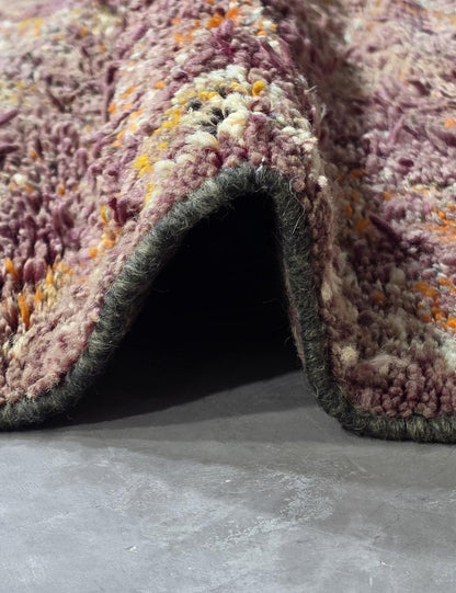 Vintage Purple Moroccan Rug 10.6 x 6.5 ft / 323 x 200 cm