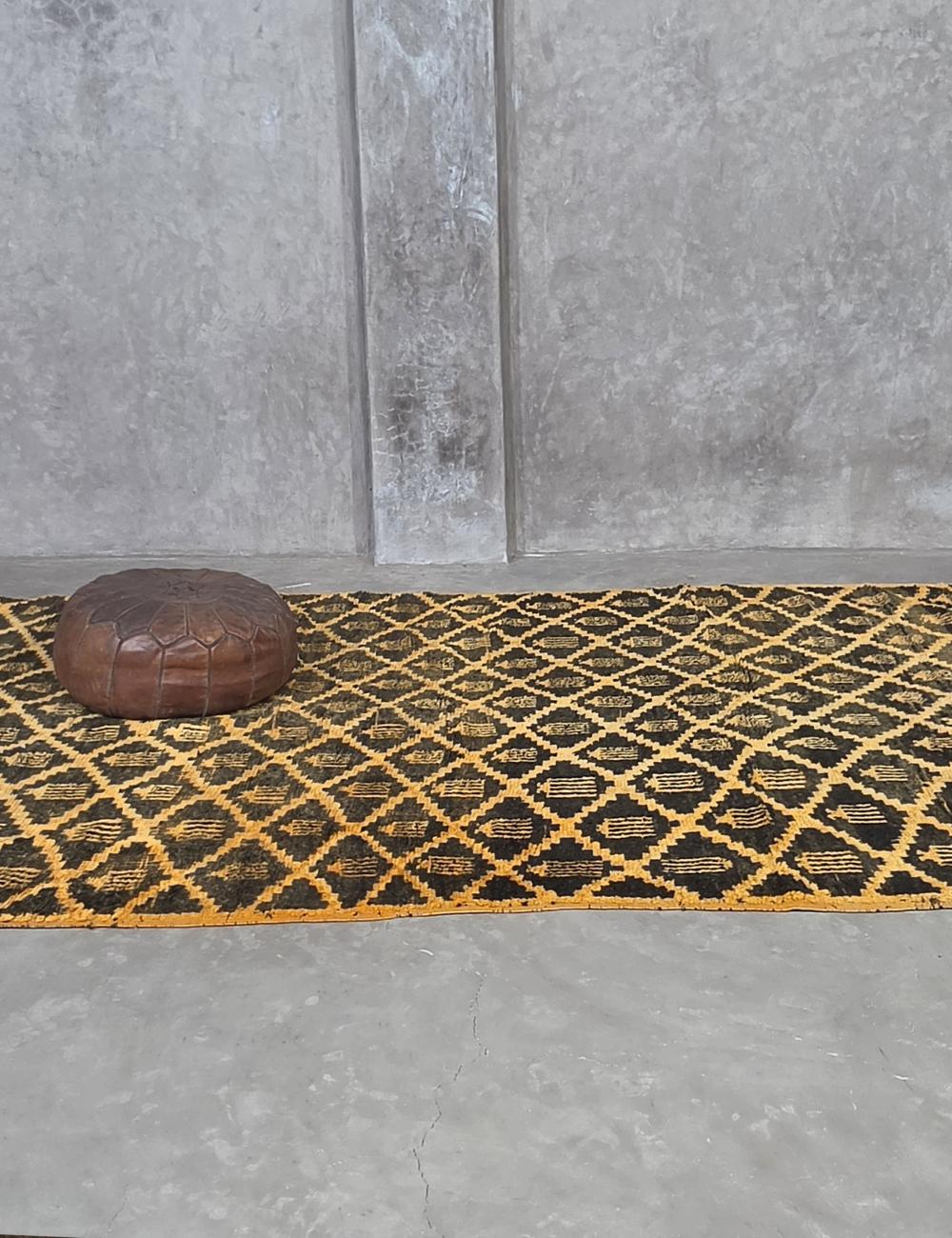 Handmade Atlas Mountain Rug 12.7 x 5.9 ft / 387 x 180 cm