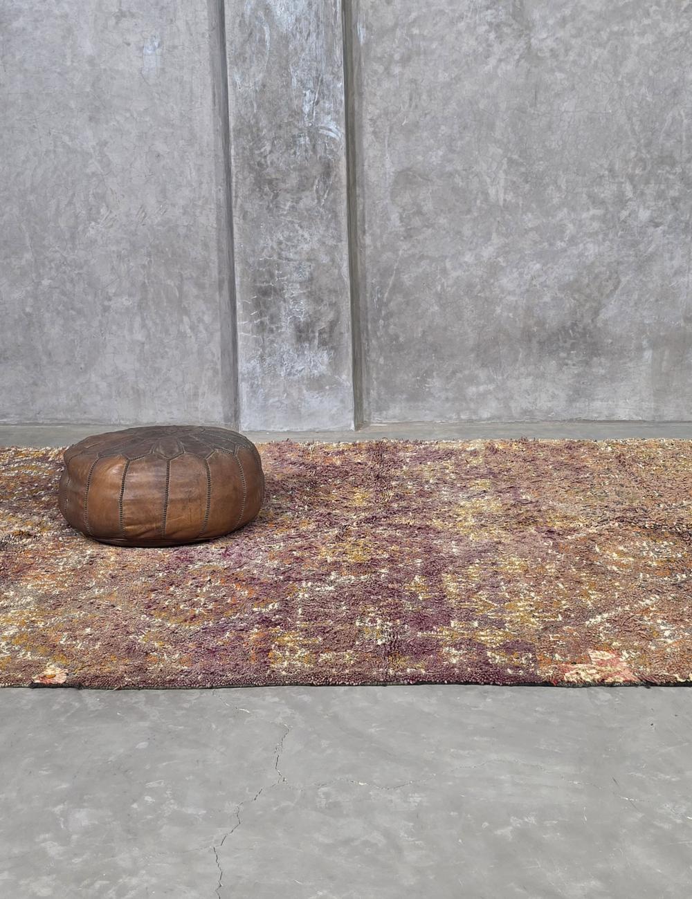 Vintage Purple Moroccan Rug 10.6 x 6.5 ft / 323 x 200 cm