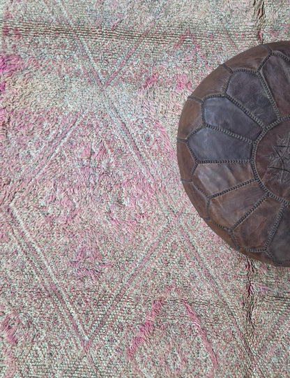 Vintage Pink Moroccan Rug 9.2 x 6.5 ft / 280 x 200 cm