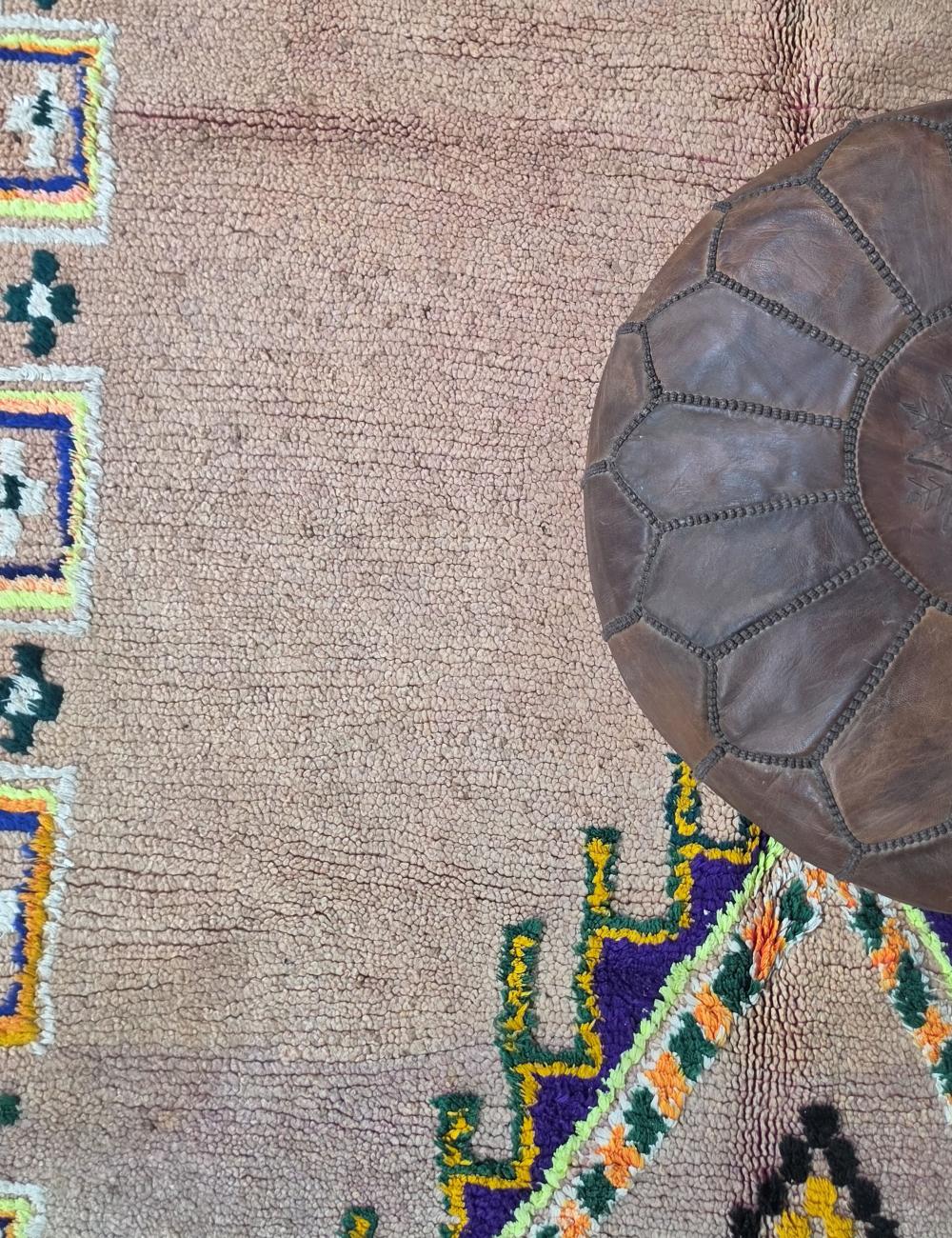 Tribal Berber Wool Rug 12.3 x 5.3 ft / 376 x 163 cm