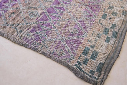 Purple Moroccan Rug 11.4 x 5.5 ft / 346 x 170 cm - Surcoma