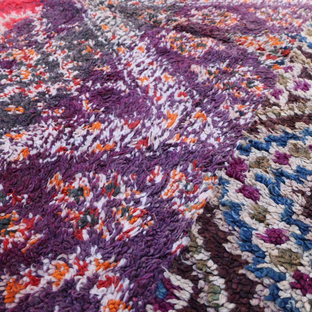 Moroccan Handknotted Wool Rug 8.8 x 5.9 ft / 269 x 181 cm - Surcoma
