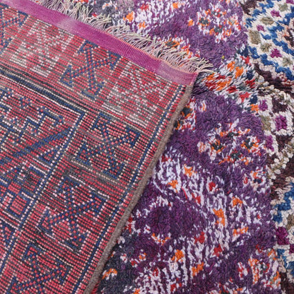 Moroccan Handknotted Wool Rug 8.8 x 5.9 ft / 269 x 181 cm - Surcoma