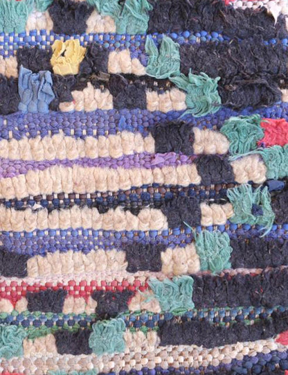 Vintage Moroccan Boujad Rug 6.2 x 5 ft / 189 x 153 cm - Surcoma