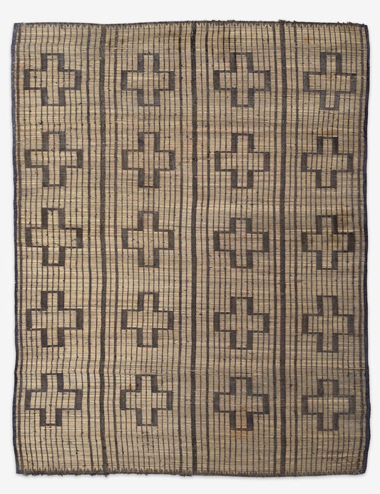 Handmade Mauritania Reed Mat 8.1 x 6 ft / 247 x 185 cm