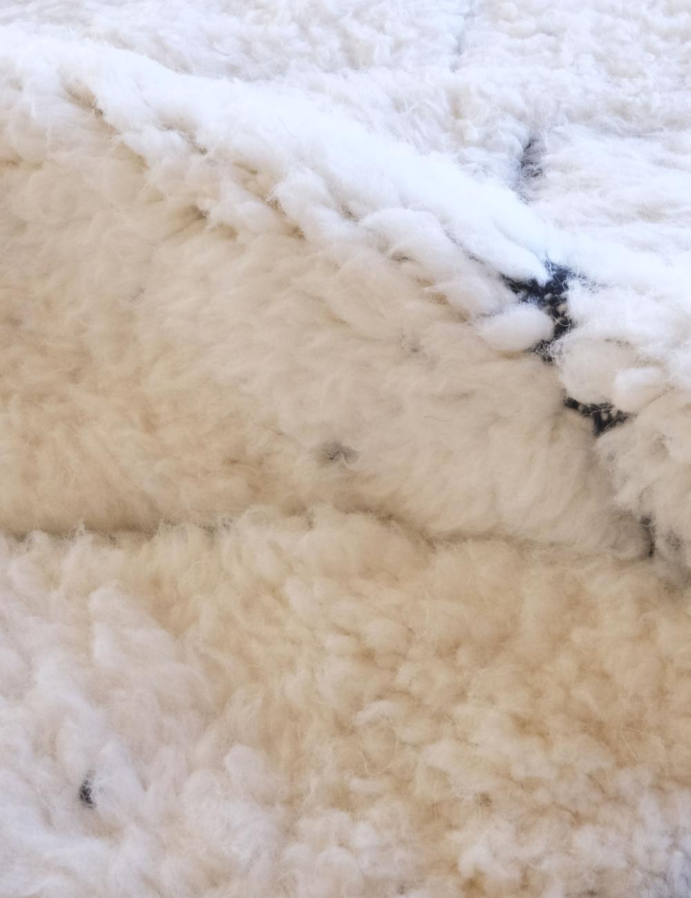 Handwoven Wool with Timeless Diamond Lattice Design