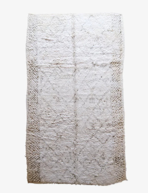 White Moroccan Rug 10'4